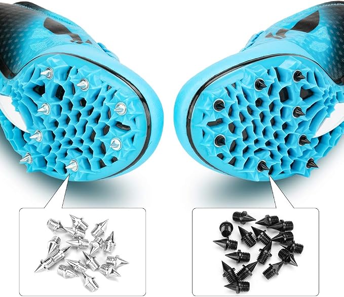 1/4 Inch Carbon Steel Track Spikes, 32 Pieces Lighter Weight Spikes Track Shoes - Image 4