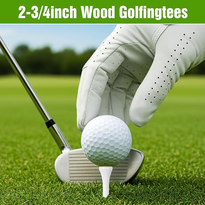 600 Pack Golf Tees Bulk Wooden Bamboo Tees Decoration - Image 5