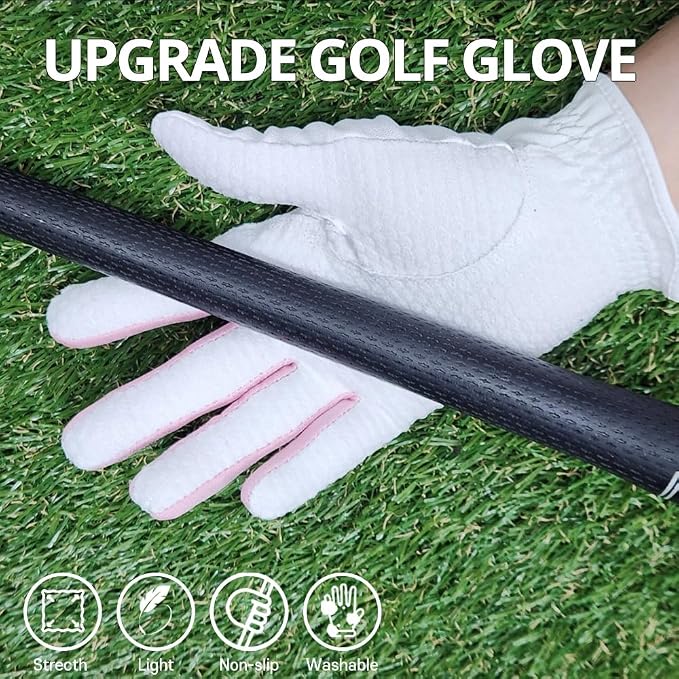 J&S Sporting G-Plus Women's Ladies Golf Gloves, Both Hand/Left Hand or Right - Image 3