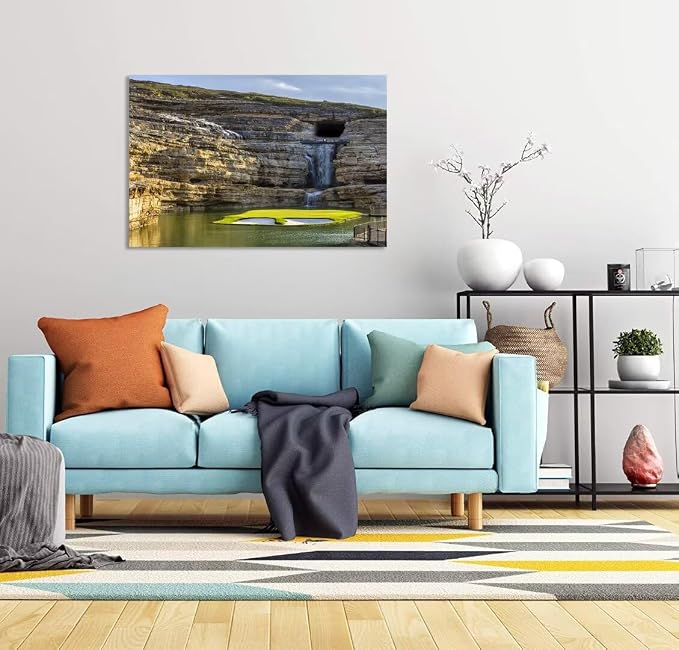 chenchenArt Payne's Valley Golf Course 19th Hole Wall Art - Image 3
