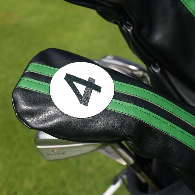 Single Headcover, Easy Slip-On Easy-Off Golf Club Head Cover, Fleece Lined - Image 3