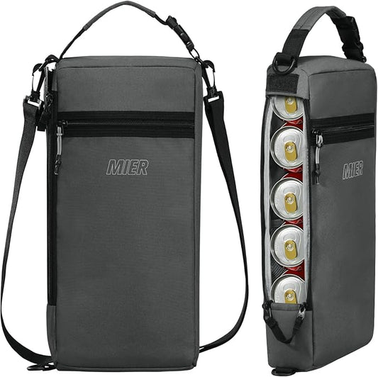 MIER Cooler Backpack Insulated Soft Cooler Bag Portable Leakproof Camping Lunch by MIER