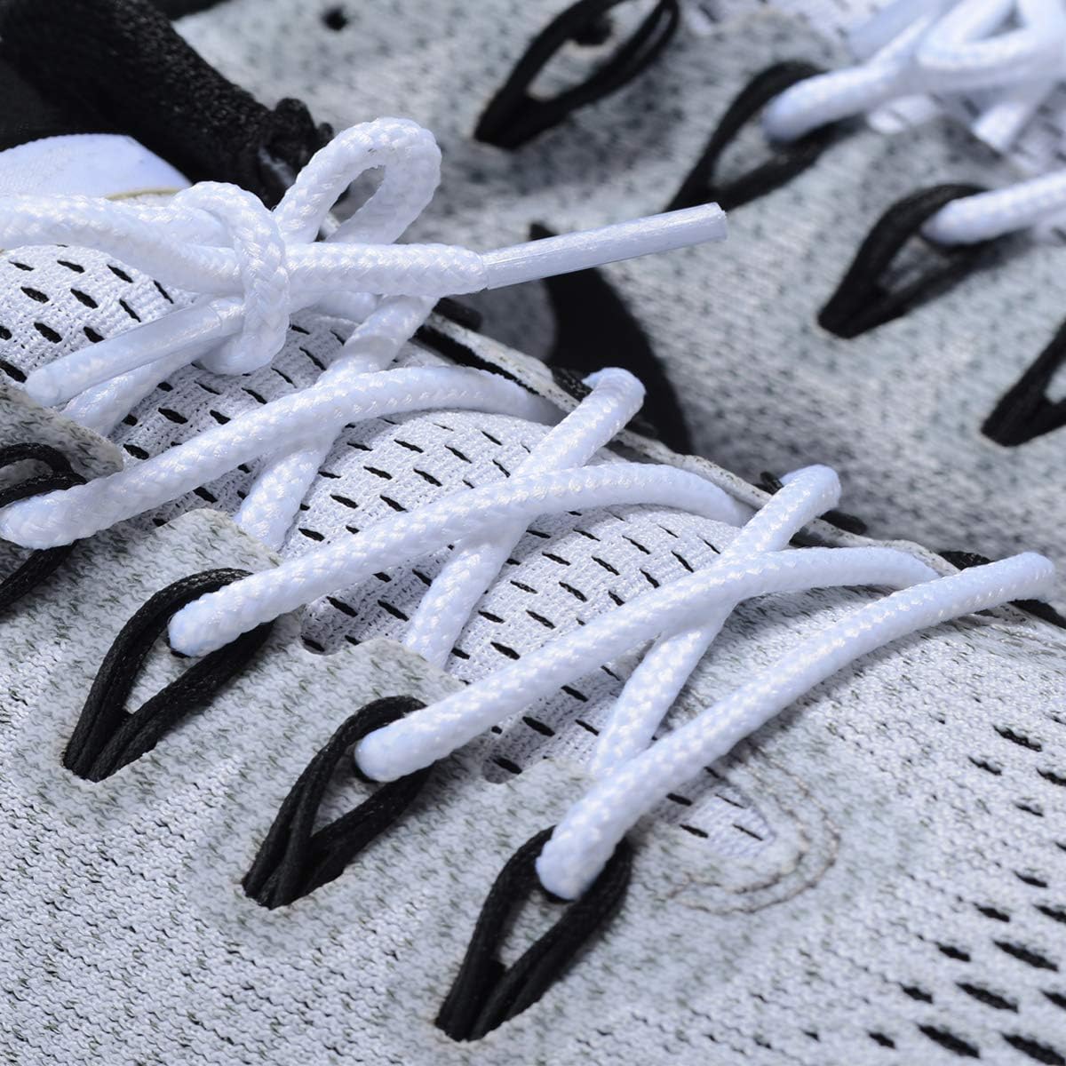 2 Pair Shoelaces Round Athletic Shoes Lace for Boot Laces Shoelaces and Multiple Shoe Types Replacements