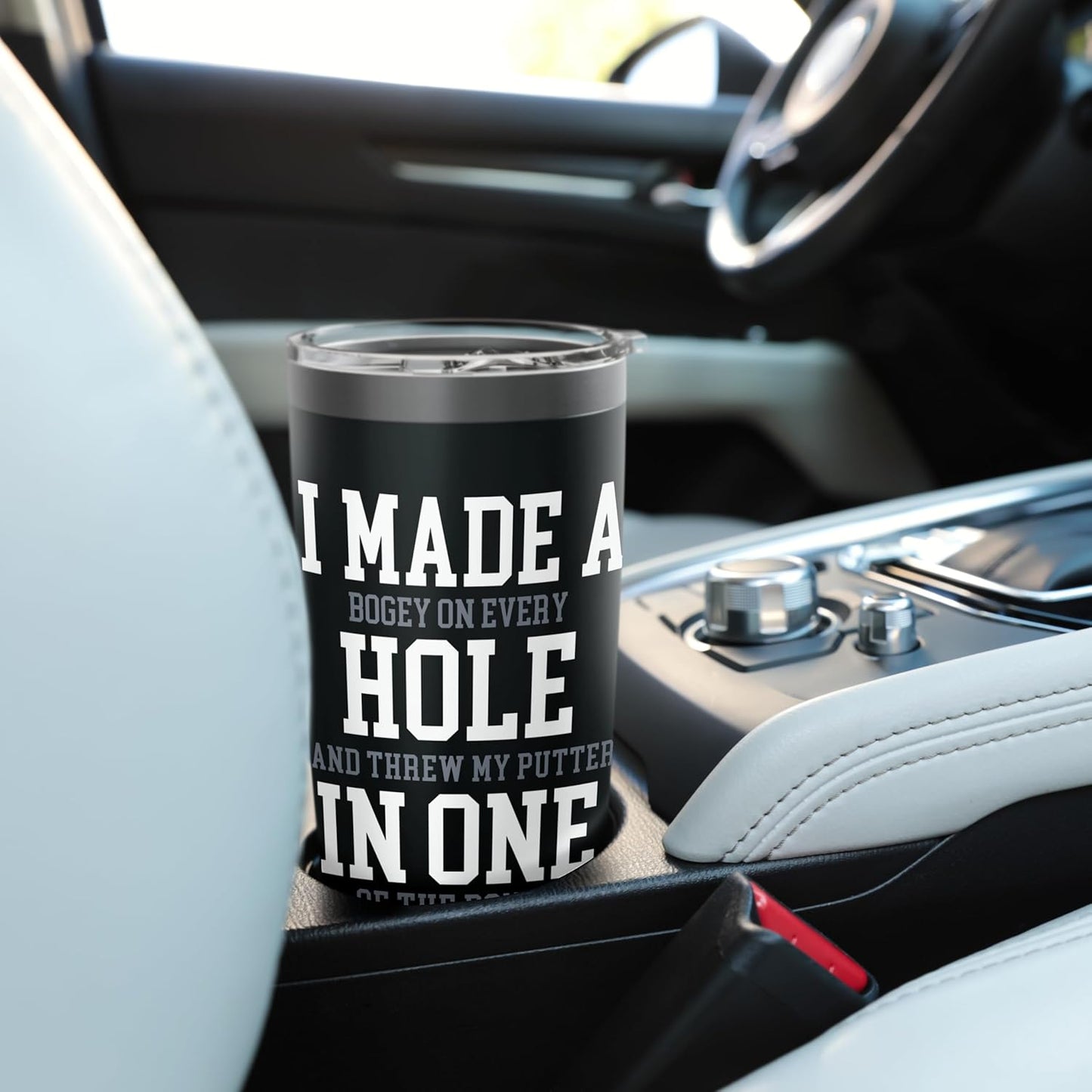 I Made A Hole In One Joke - Golfer Golf Lover Golfing Stainless Steel Insulated Tumbler