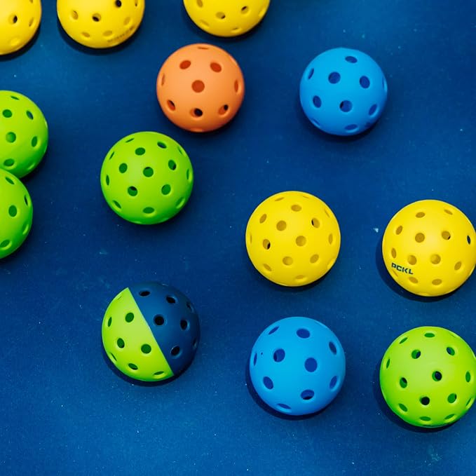 PCKL Optic Speed Pickleball Balls | Choose Indoor or Outdoor Pickleballs | - Image 8