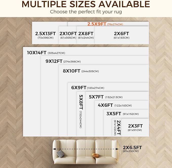 BAGAIL BASICS 2.5 x 9 FT Rug Pad Gripper - Image 6