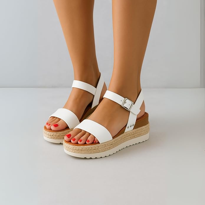 CUSHIONAIRE Melissa Espadrille Platform Sandals - Image 5