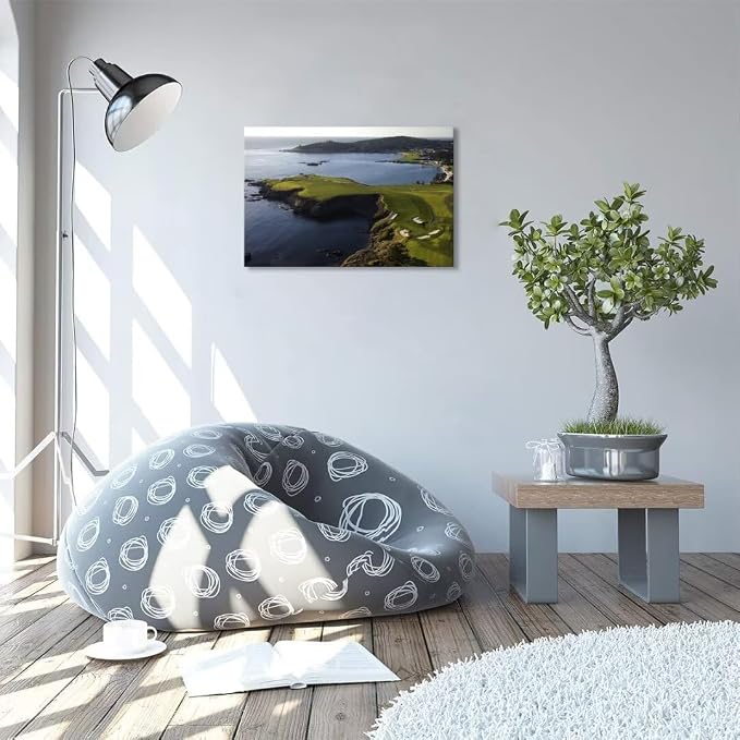 Pebble Beach Golf Course Wall Art Pictures - Image 3