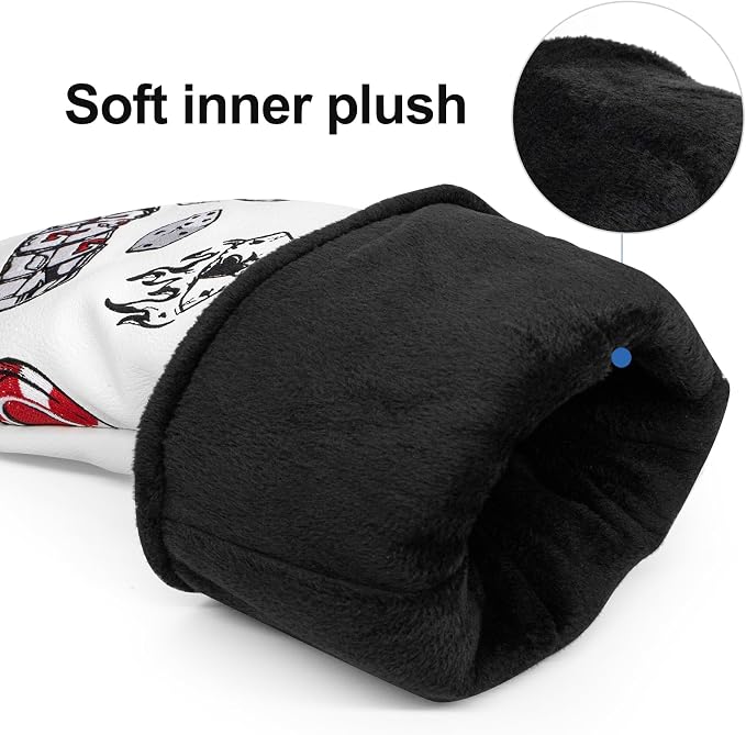 Golf Club Headcover for Driver Covers, Fairway Wood Covers, Hybrid Covers - Image 4