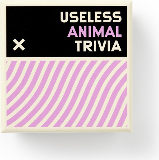 Brass Monkey Useless Animal – Trivia Card Game Set with 200 Unique Questions About All Different Kinds of Animals