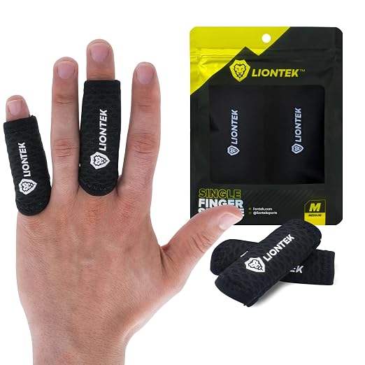 LIONTEK Single Flow Finger Sleeve V3 Pair — Joint Support & Compression by LIONTEK