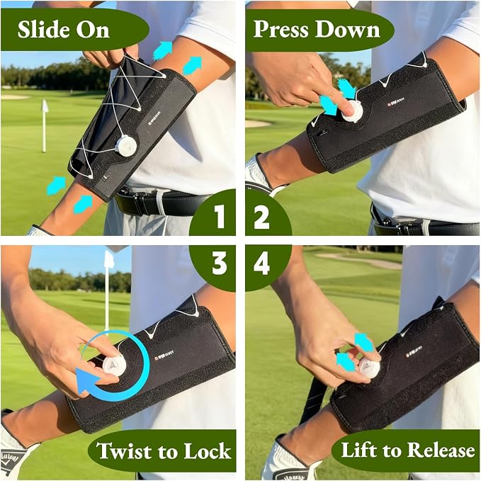 Golf Training Aids Swing Trainer & Elbow Brace - Image 6