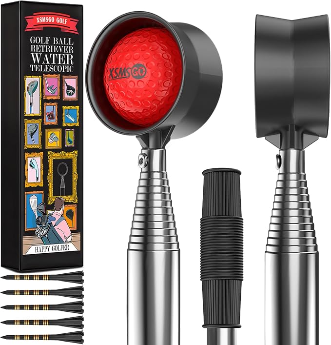 9Ft/12Ft Telescopic Stainless Steel Golf Ball Retriever - Image 8