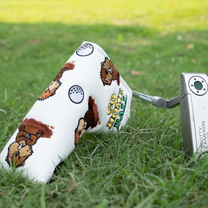 Barudan Golf Putter Head Cover Magnetic Blade Putter Cover Headcover Gopher - Image 3