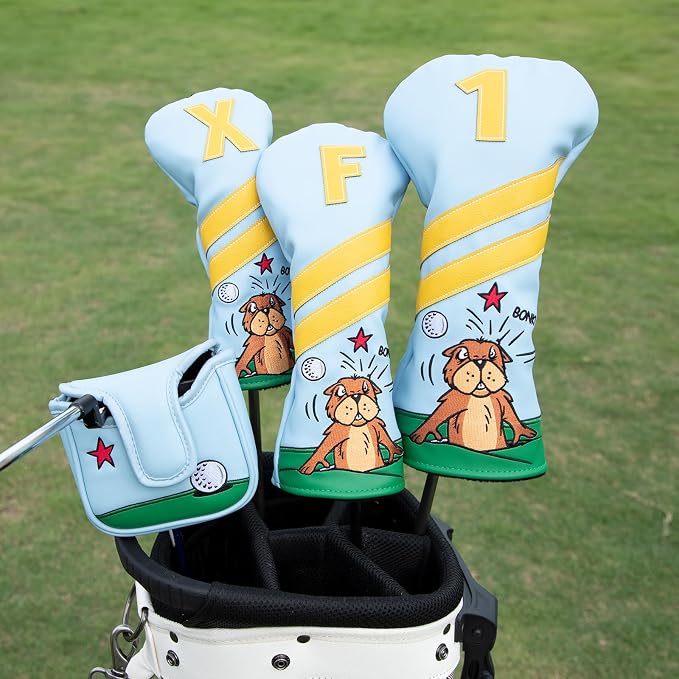 Golf Club Headcover for Driver Covers, Fairway Wood Covers, Hybrid Covers - Image 5