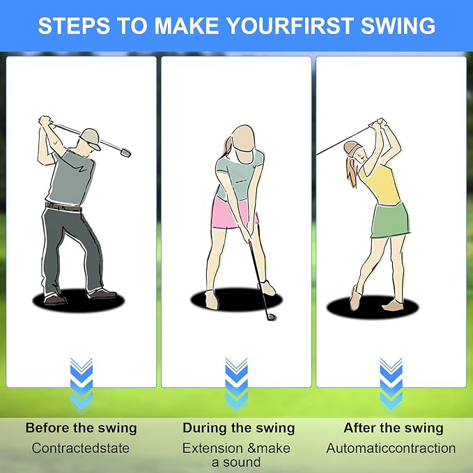 Retractable Golf Swing Trainer - Image 6