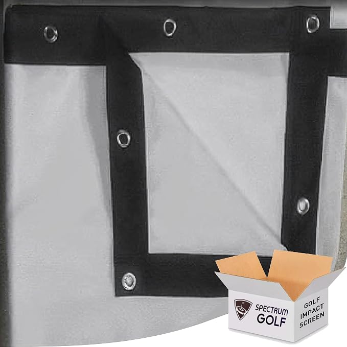 Spectrum Golf Simulator Golf Impact Screen **Poly Spacer Golf Simulator Screen by SPECTRUMGOLFSIMULATORS
