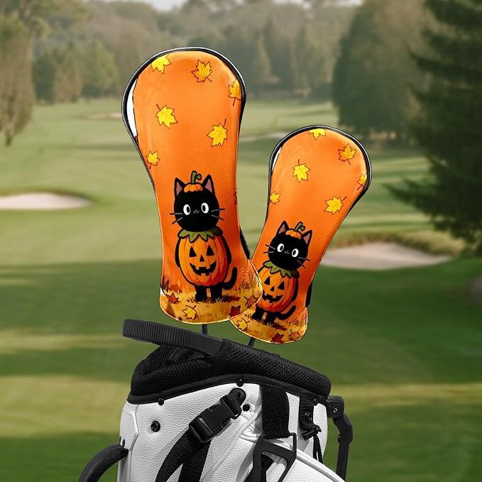 Golf Head Covers Leather Driver Headcover, Premium Golf Club Covers - Image 7