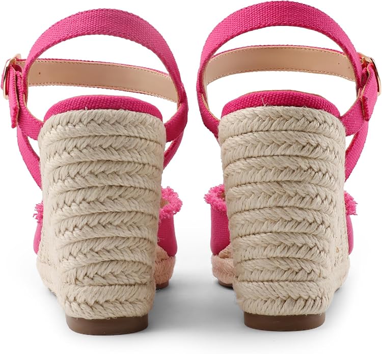 JOY IN LOVE Platform Wedge Sandals - Image 3