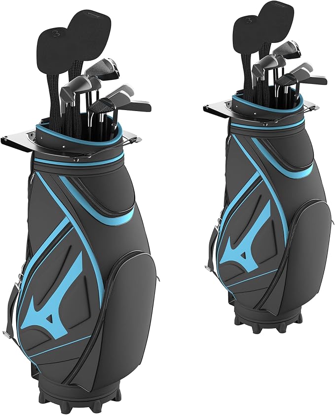 Koova Golf Bag Rack | Fits Any Club & Travel Bags | Wall Mount Storage Organizer - Image 2