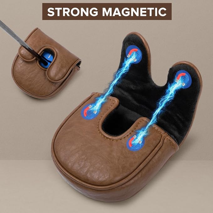 Golf Putter Covers Mallet Putter Headcover - Image 5