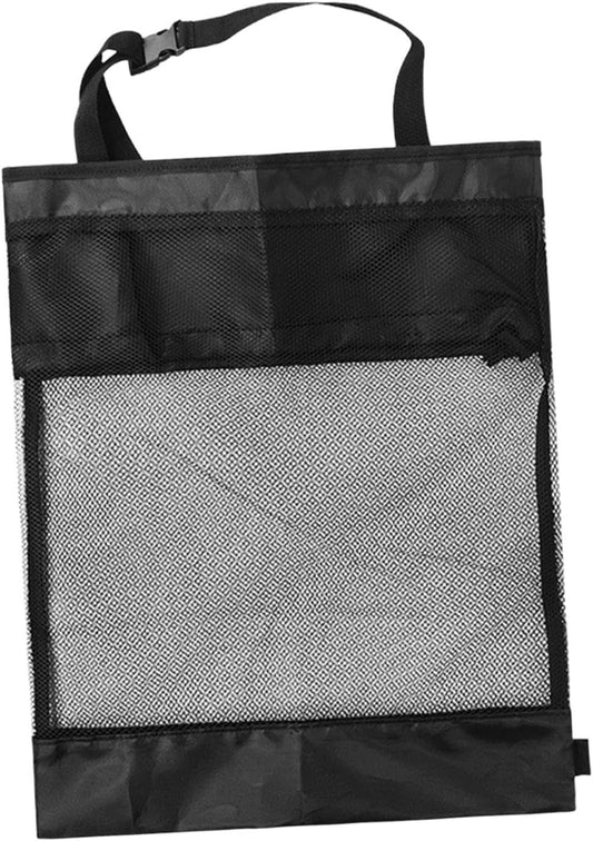 Golf Push Cart Storage Bag Net Mesh Basket Umbrella Mesh Organizer Holder for Golf Club Headcovers Balls Camping Golfer