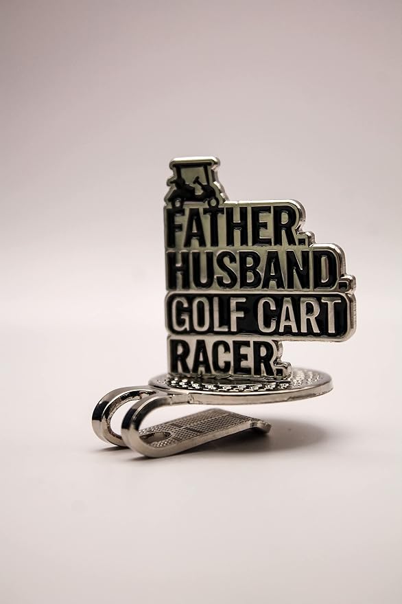 Funny Golf Ball Marker + Premium Magnetic Hat Clip | Unique Gift - Image 3