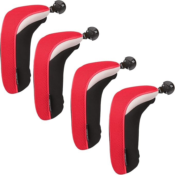 Sword &Shield sports Golf Hybrid Club Head Covers Set of 4 by Unknown