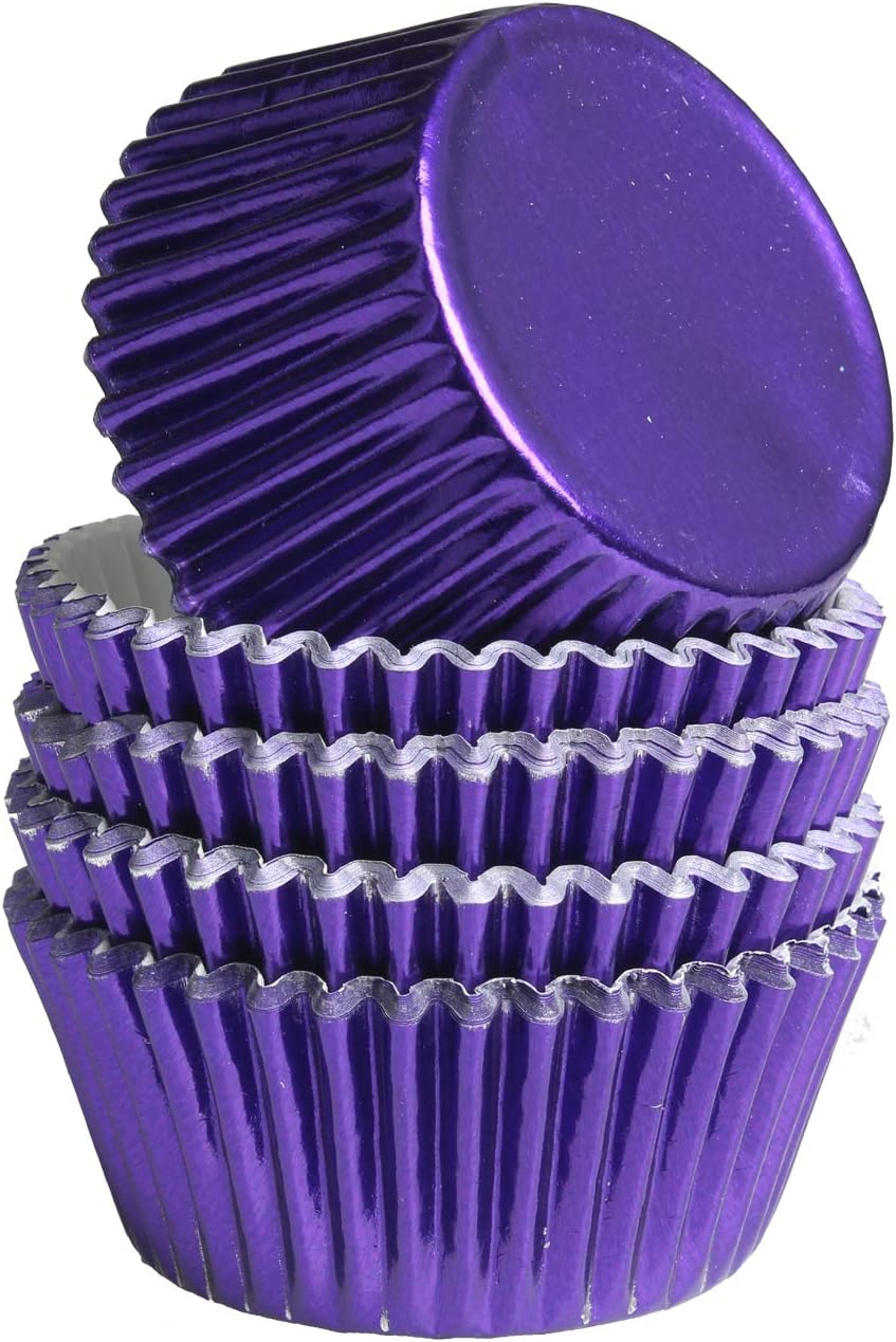 home party Foil Baking Cups Cupcake Liners,Gold Foil Cupcake Liners, Pack of 100 …