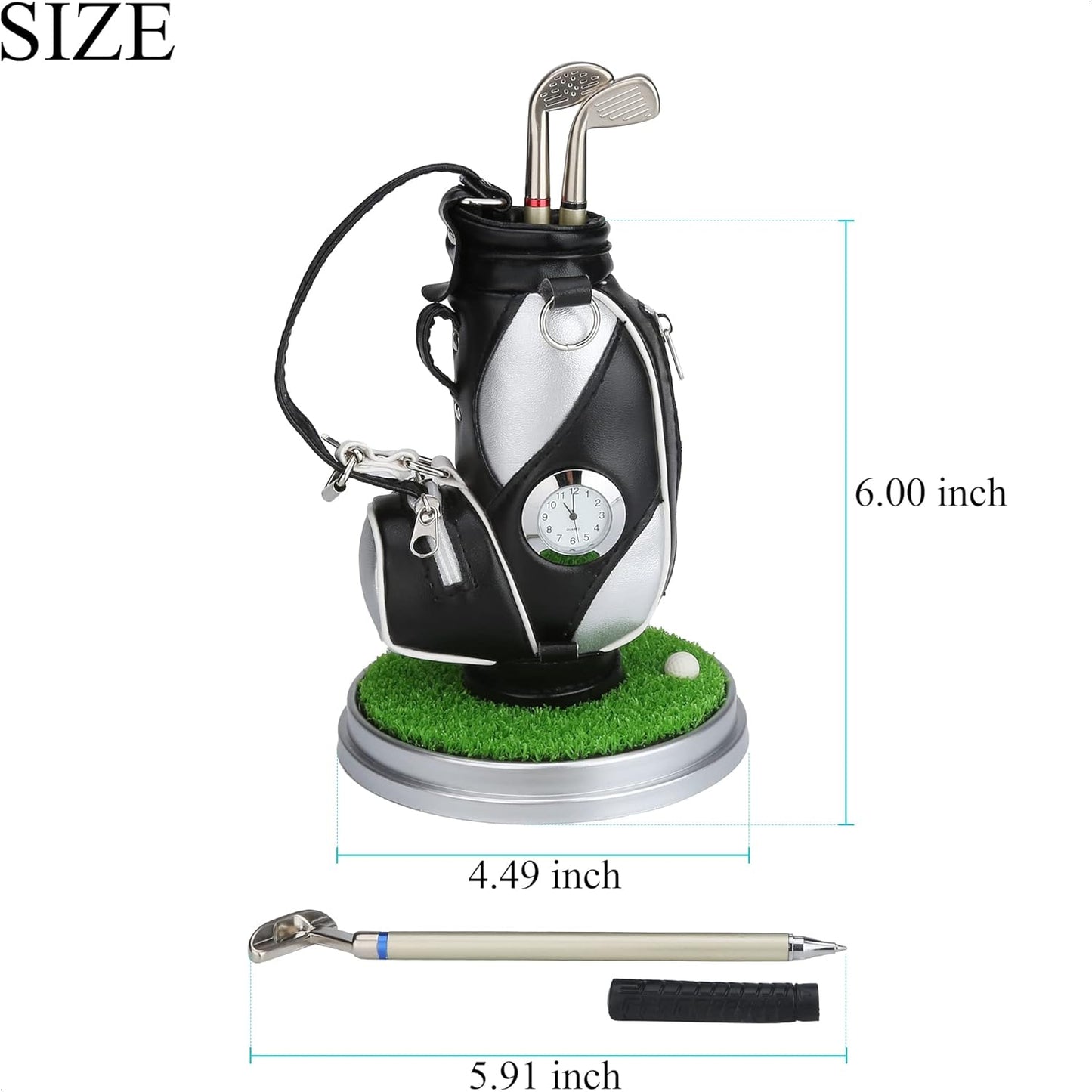 10L0L Golf Pen Holder Office Desk Decor Cool Unique Gift - Best Choice for Golf Love