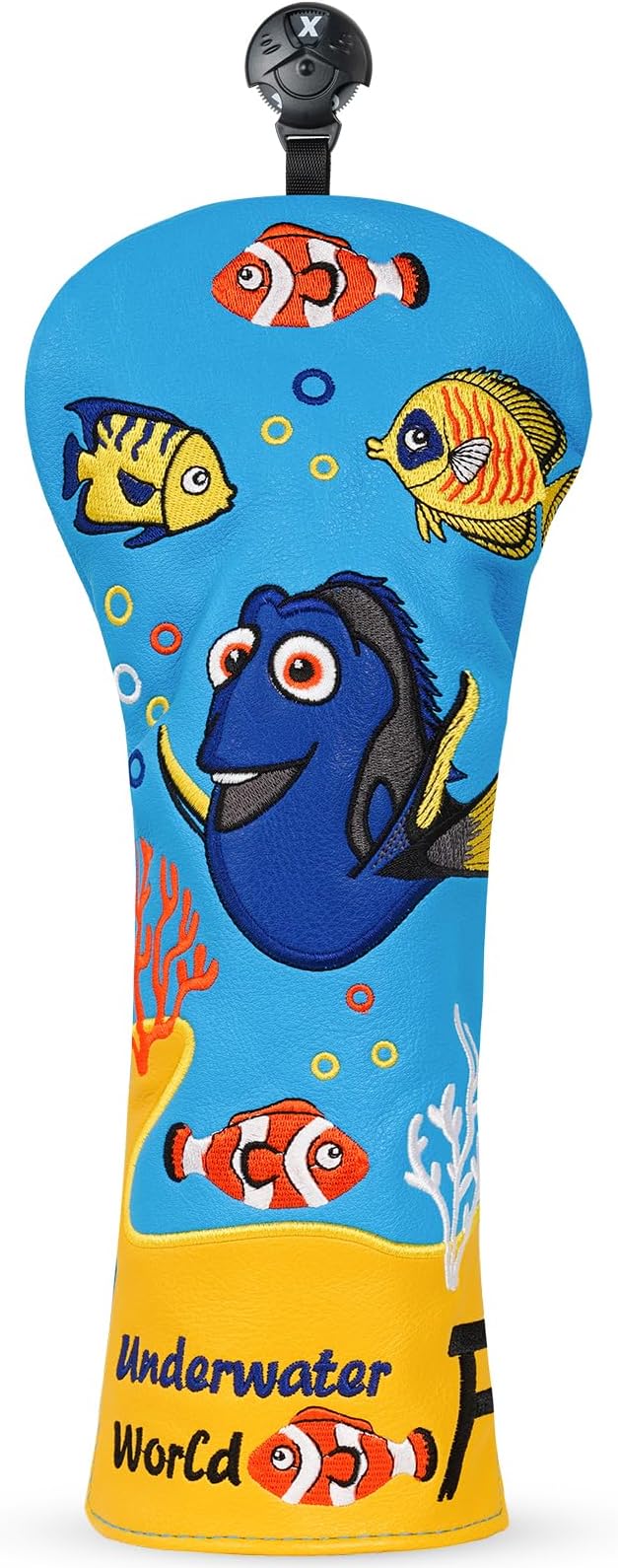 Golf Club Head Covers, Underwater World Driver Headcover Hybrid Headcover by ChmpDrp