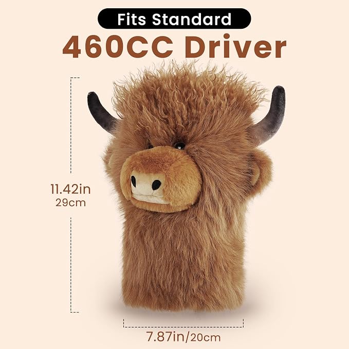 mytag Driver Head Cover, Ultra Premium Plush | Funny Driver Headcover, Tour - Image 5
