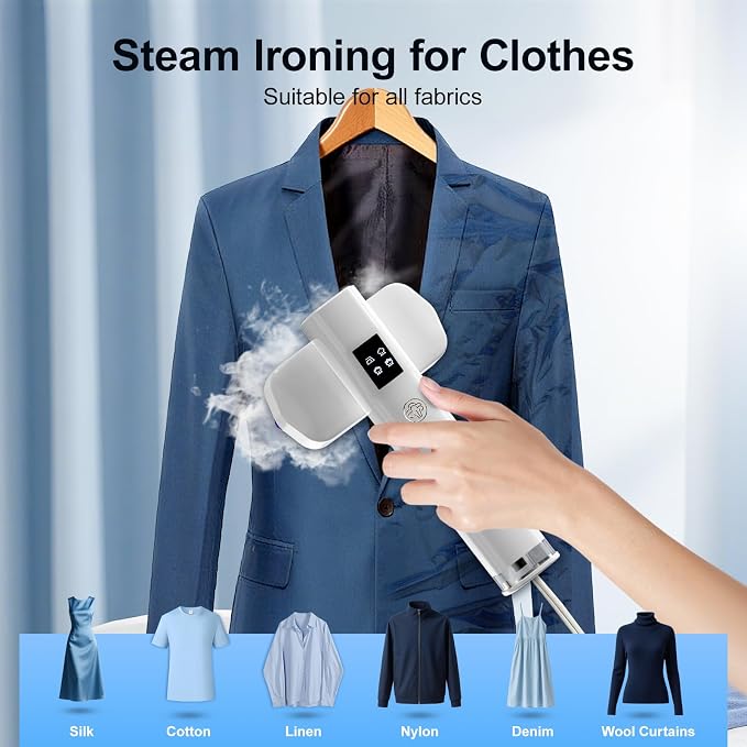 Steamer for Clothes, Handheld and Portable - Image 4