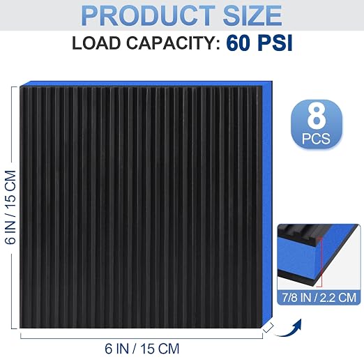 ToLanbbt 8 Pack Anti Vibration Pads - Image 2