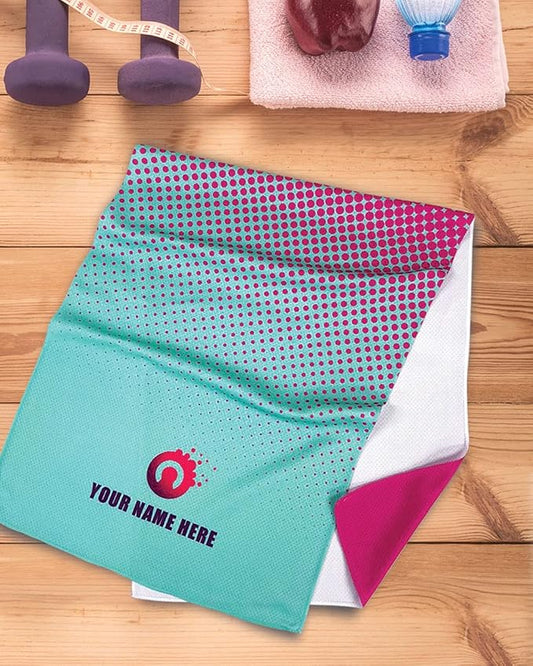 Cooling Ice Towel – 2 Pack 12x31 inch Personalized Chilly Cool Instant Cooler by COLORCOMMALL