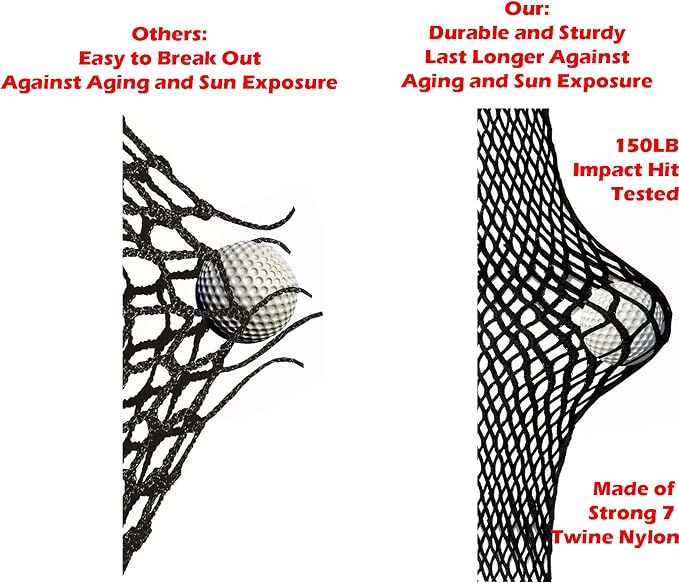10ft, 20ft Strong Durable Frequent Use Multi-Sports Barrier Net - Image 4