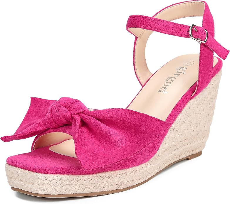 girgod Espadrilles Wedge Sandals by girgod
