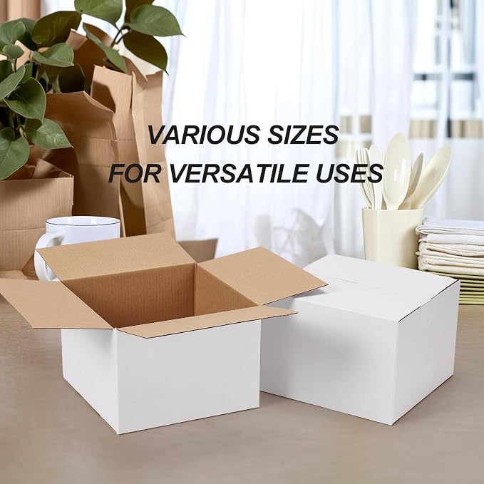 7x7x5 Shipping Boxes Set of 40, Small Moving Box - Image 4
