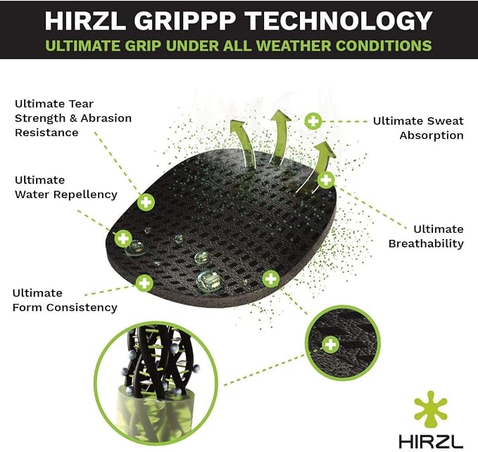 HIRZL GRIPPP FIT Golf Glove – All Weather Mens Golf Glove | Kangaroo Leather & - Image 3
