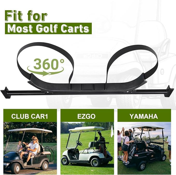 Universal Golf Cart Bag Holder Bracket Fit - Image 2