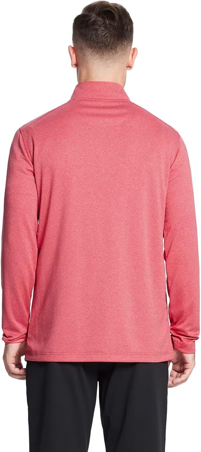 M MAELREG Quarter Zip Golf Pullover Men Dry Fit Long Sleeve Performance Wicking - Image 3