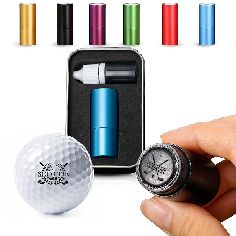 Personalized Golf Ball Stamp by CustomizedGiftsToMakeUniqueMemories