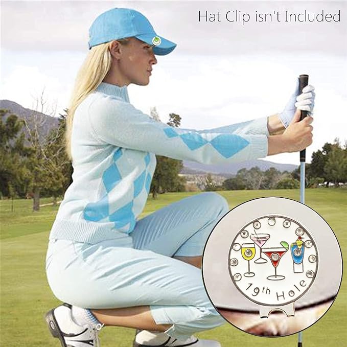 Amy Sport Golf Ball Markers Assorted Patterns Fits All Magnetic Golf Tools - Image 4