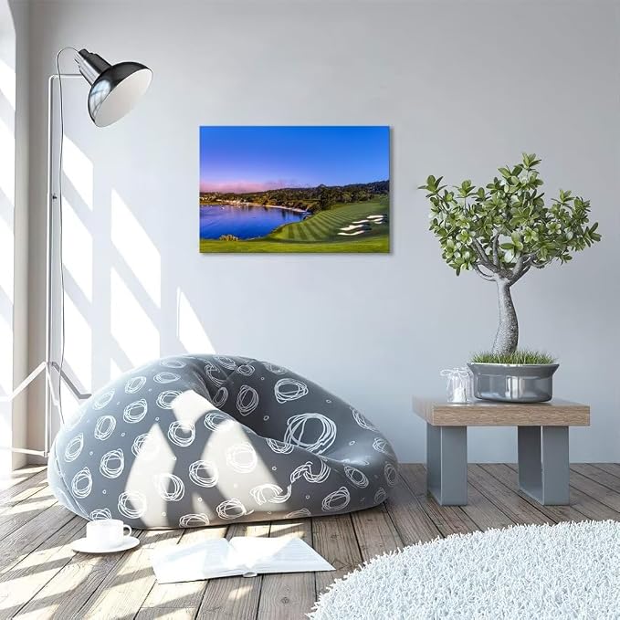 Pebble Beach Golf Course Wall Art Picture - Image 5