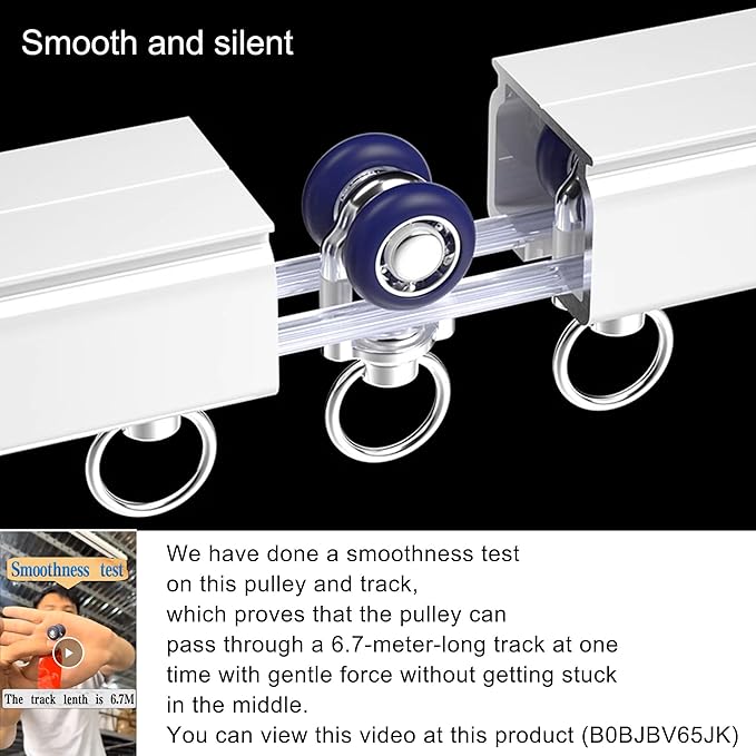 Ceiling Mounted Curtain Track - Image 2