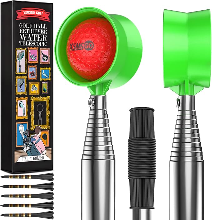 9Ft/12Ft Telescopic Stainless Steel Golf Ball Retriever - Image 8