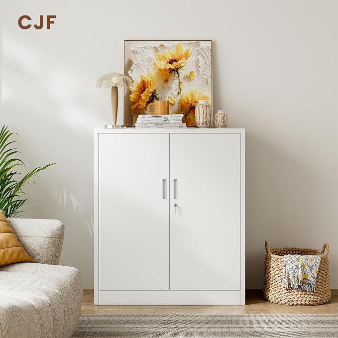 CJF Metal Storage Cabinet, Utility Room - Image 4