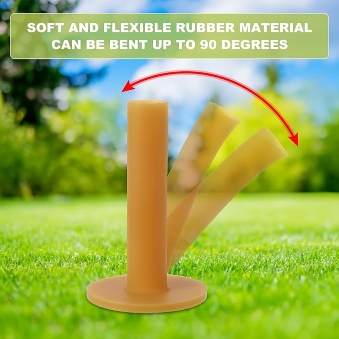 PATIKIL Rubber Golf Tee, Golf Practice Tees Training Driving Range Tee Stable - Image 4