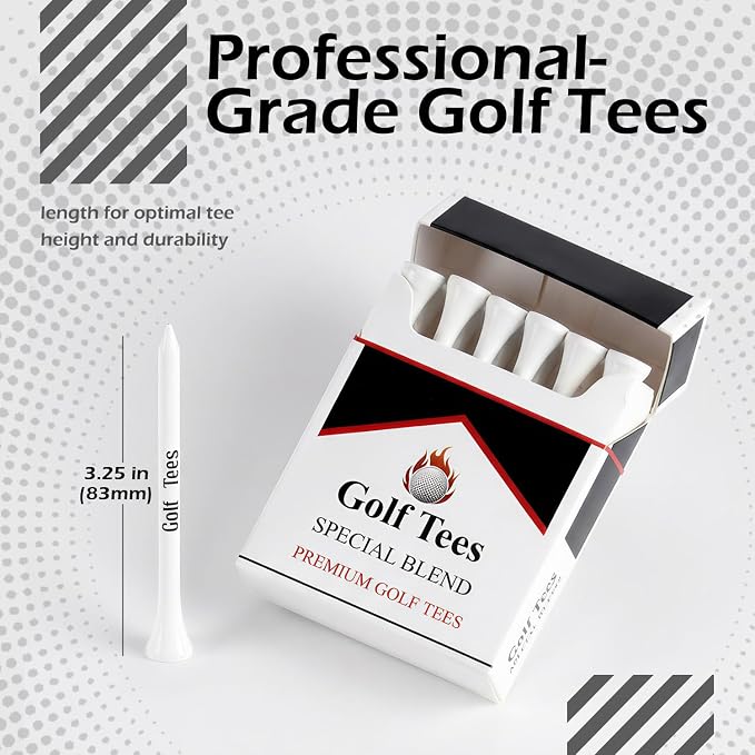 Premium Bamboo Golf Tee 83mm Tees | Golf Gifts - Image 4