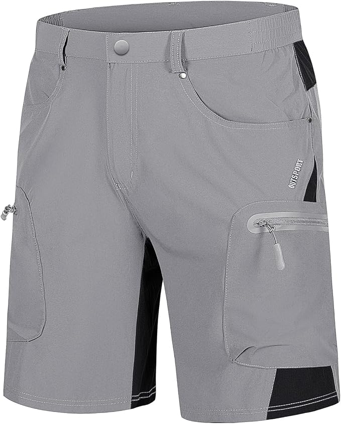 TACVASEN Men's Hiking Cargo Shorts 10" by TACVASEN